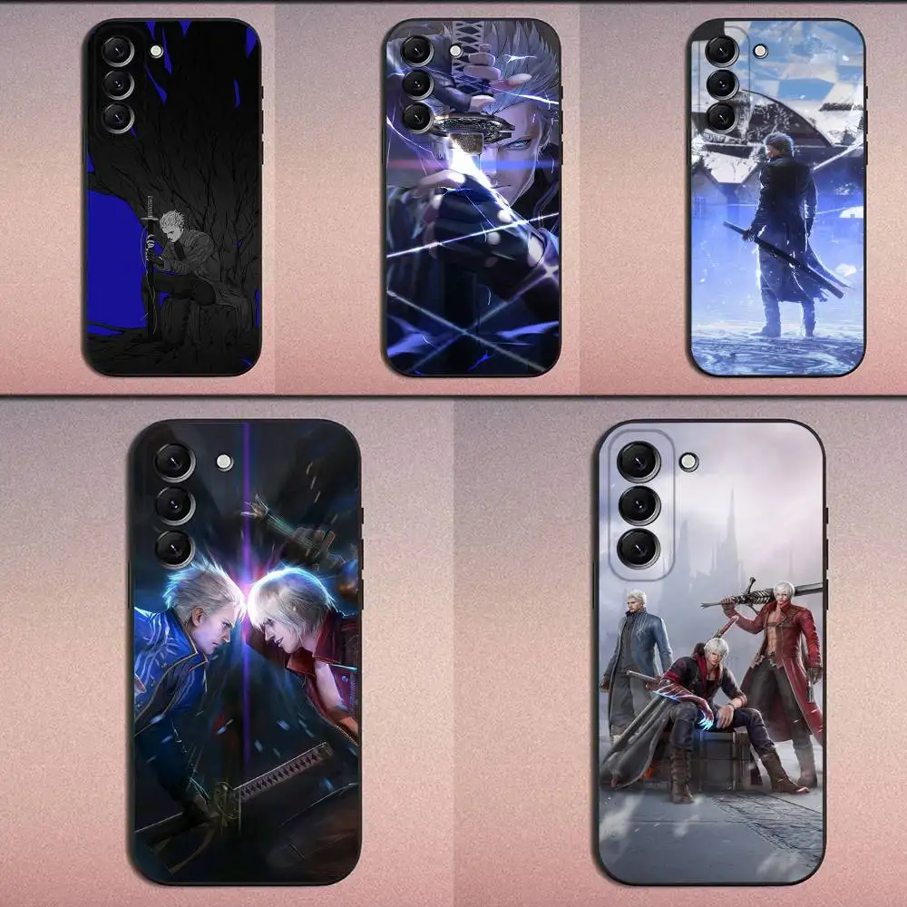 

Vergil D-Devil May C-Cry Phone Case For Samsung Galaxy A20,A21s,A22,A31,A32,A52,A53,A72,73,A80 Soft Black Cover