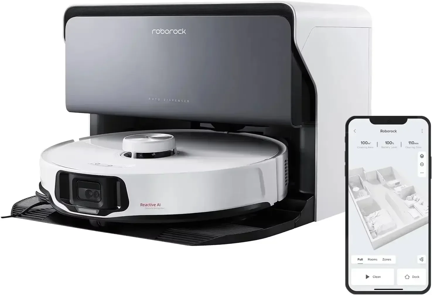 

100% BEST DEAL SALES: NEW Roborock S8 Max Ultra Robot Vacuum and Mop Combo - Auto Mop Drying & Washing