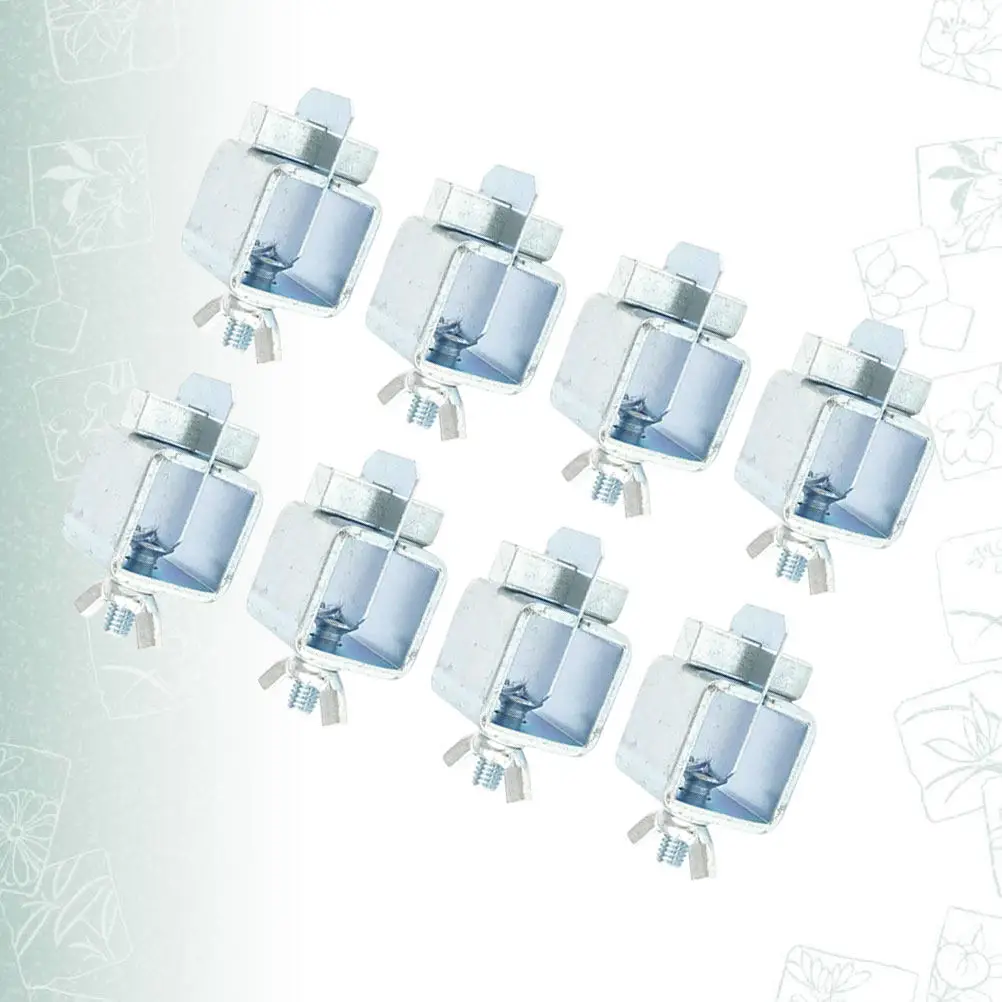 8Pcs Welding Tool Kit for Automotive Repair Includes Strong Plate Spring Clamps for Welding Fixtures Supports Curved and Flat view 4