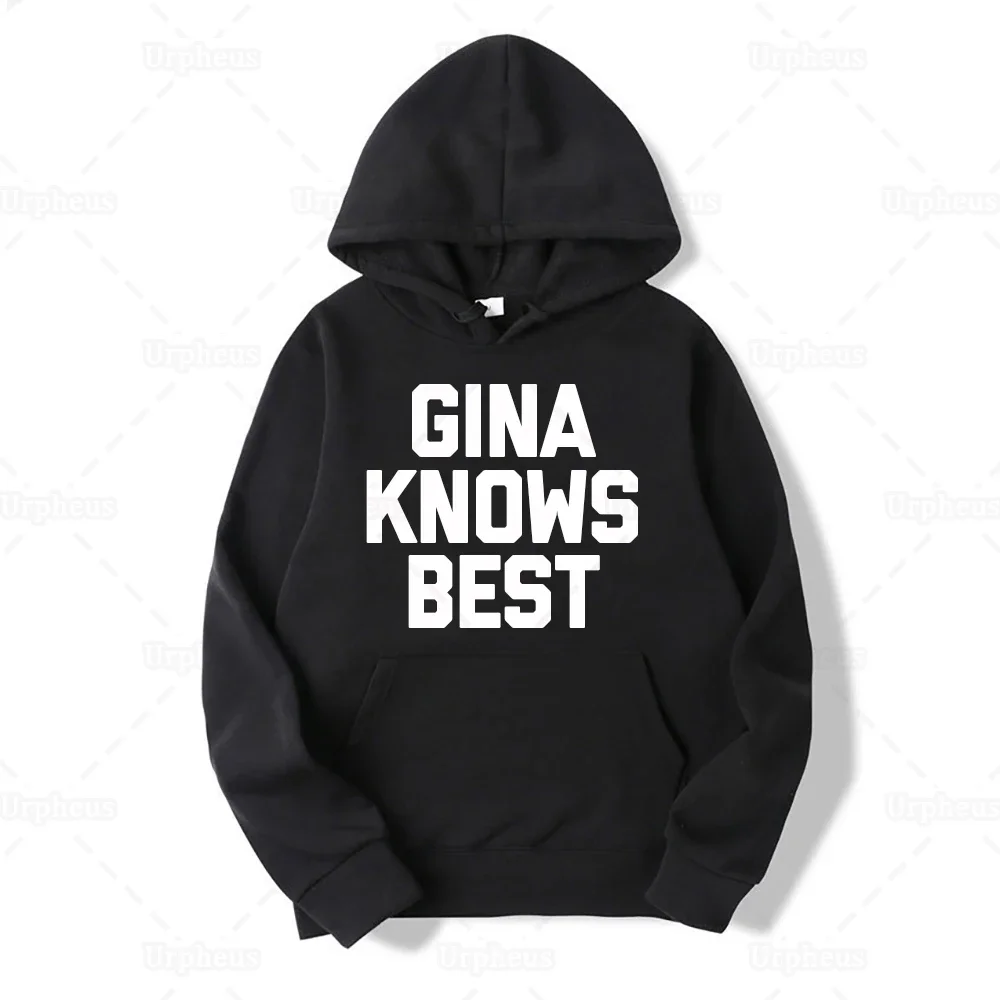 Brooklyn  Merch Gina Knows Best Hoodie Sweatershirt Same Style Graphic Hoodies