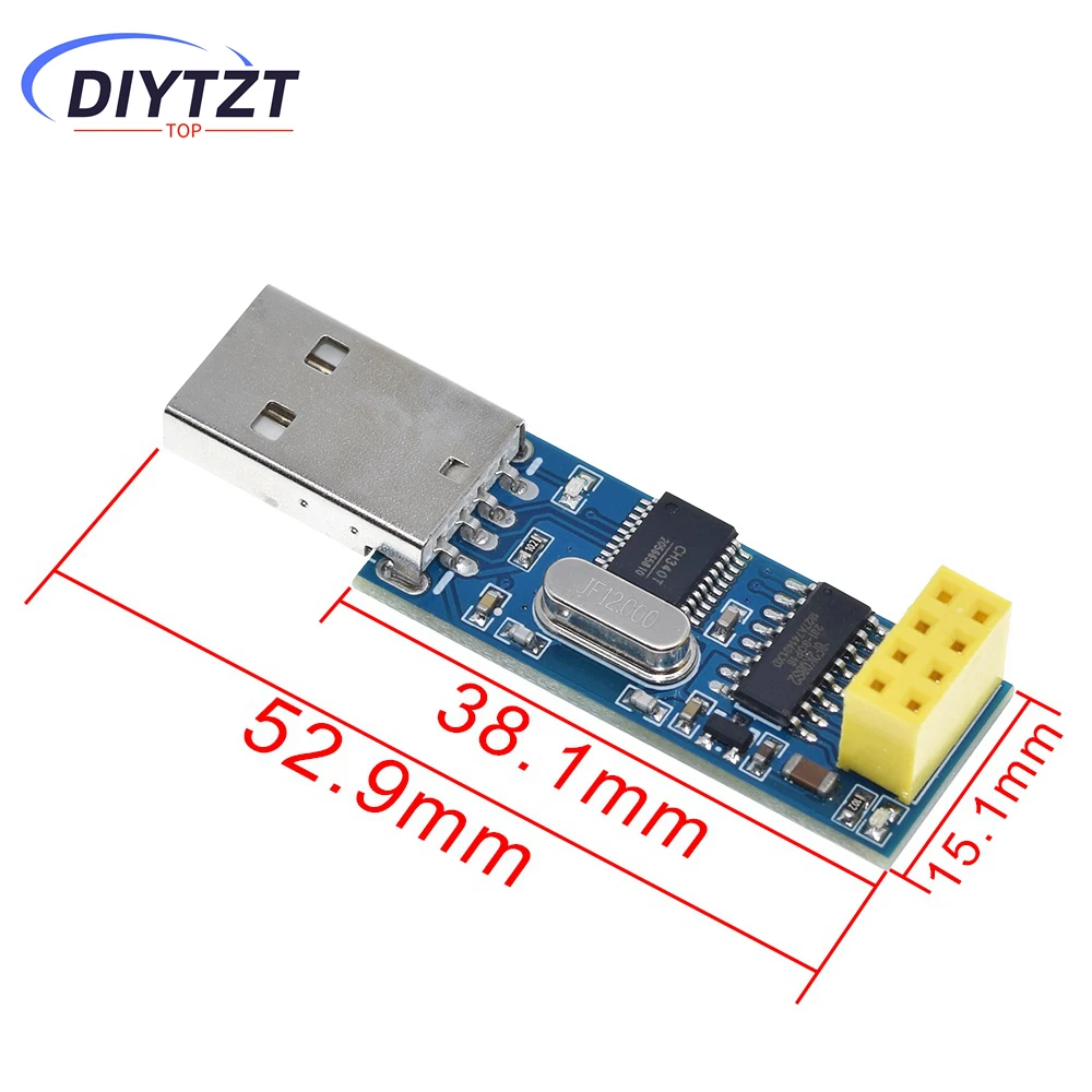 DIYTZT Neue CH340T USB zu Serial Port Adapter Board + 2,4G NRF24L01 + Wireless Modul Für Arduino