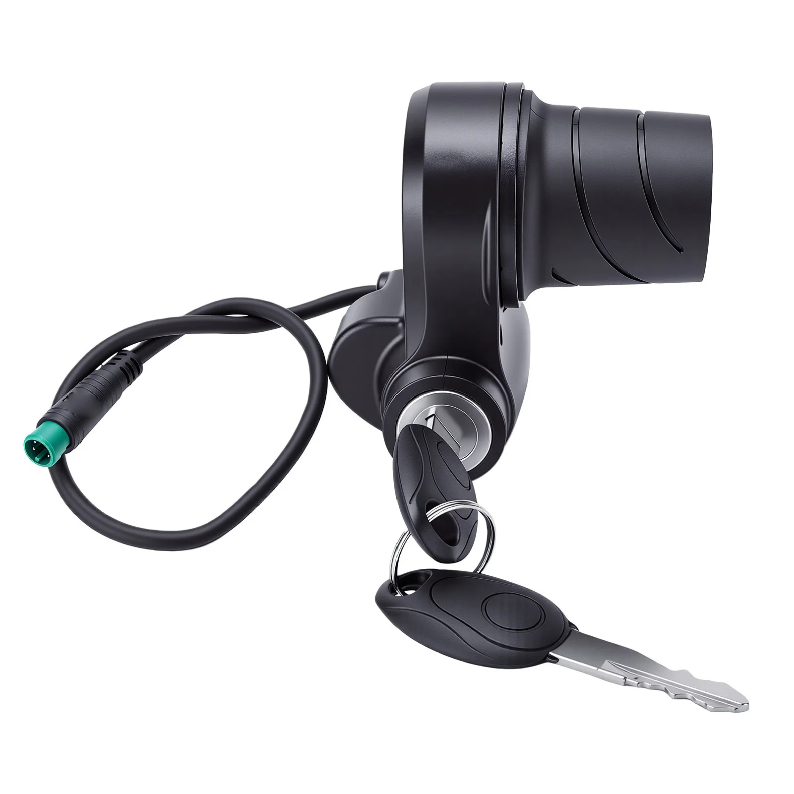 Twist Throttle Accelerator Handle Grip Electric Scooter Half Twist Throttle Grip with 5 Pin Water Proof Connector