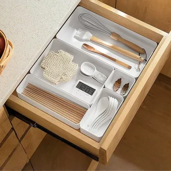 Interlocking Drawer Organizer Bins 3
