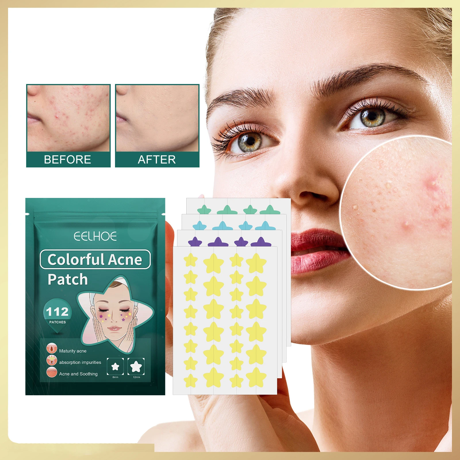 Mini Star Butterfly Invisible Acne Removal Pimple Patch Beauty Acne Tools Pimple Originality Concealer Face Spot Beauty Makeup