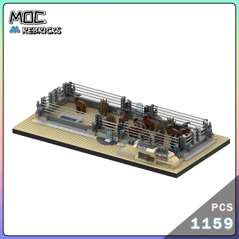 

Ultimate Collection Animals Fence Model MOC-184263 Interstellar Movie Scenes Building Blocks Bricks Educational Toys Xmas Gift