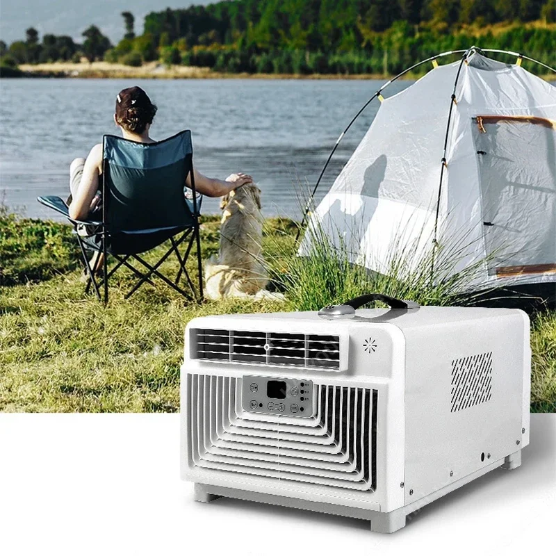 New Camping Tent Air Conditioner Low Noise Protable Air Conditioning for Bedroom Kitchen Motorhome Camper Van Truck Portable