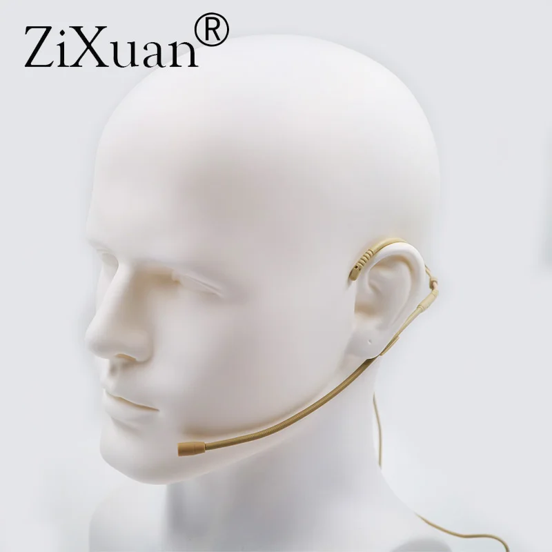 Micrófono Dinámico Cardioide de 3 Pines XLR Mini para Diadema, Auriculares, Micrófono de Cabeza para AKG Samson Inalámbrico Profesional