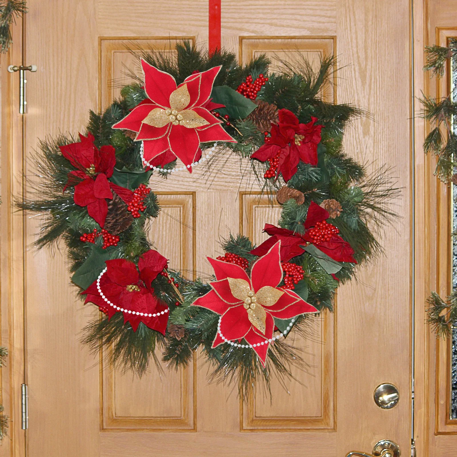 

Pearl Bead Garland Faux String Roll 50m 3mm for Wedding Floral Centerpieces Christmas Tree Decoration Faux Pearls String Garland