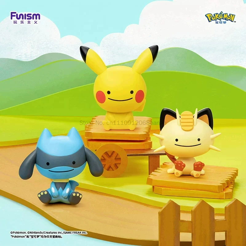 Funism×Pokemon Palmsize Wonders Ditto Serise Trendy Blind Box Toys Decoration Gengar Meow Collection Toys Surprise Model New view 6