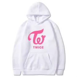 Twice Men's and Women's Fashionable and Trendy Sportswear Harajuku Casual Long Sleeved Printed Pullover Street Clothing Hoodie