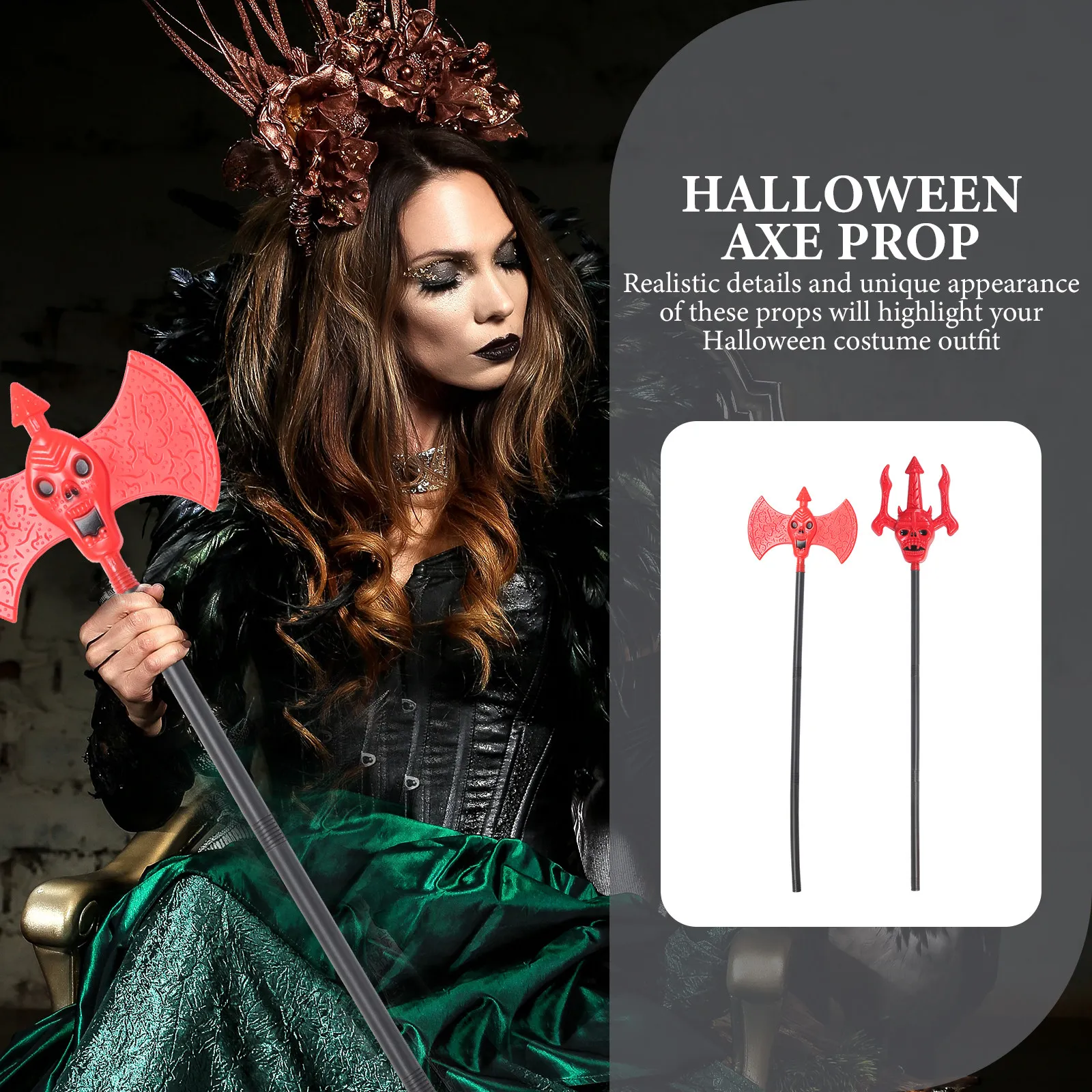 

Набор уникальных аксессуаров для костюма дьявола: высокодетализированные, реалистичные, безопасные и легкие элементы для Хэллоуина для детей и взрослых