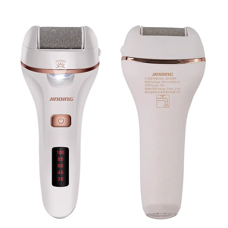 Waterproof Electric Foot Grinder Callus Remover Pedicure Tool for Dead Skin Removal Home Beauty Foot Care Device
