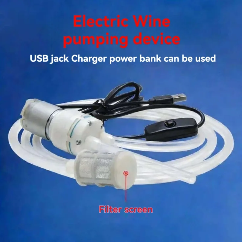 Electric Water Pump, Wine Extractor, Water Dispenser, Miniature Water Pump, Household Water Pump, Wine Beater, Suction
