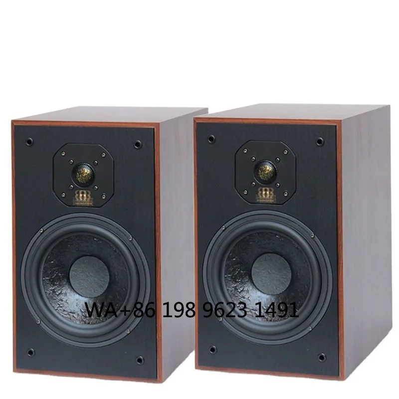 150W 8 Inch Passive Bookshelf  Speaker HiFi Surround High Fidelity Home Audio Loudspeaker for Music  System