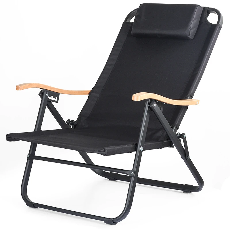 

Outdoor folding lounge chair, portable ultra light picnic, camping, fishing, beach, aluminum alloy adjustable backrest chair