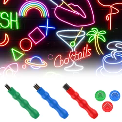 2/3Pcs Neon Light Cutter, Portable chisel knife tool Neon Strip Trimming, Carving Cutting Knife Neon Flexible Light Cutter