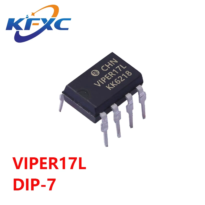 

VIPER17L DIP-7 in-line switching power supply chip VIPER17 imported from stock