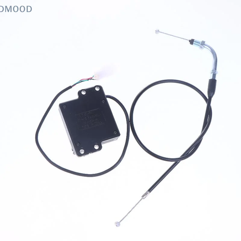 12V-99V Electric Motorcycle Scooter Accelerator Unit With Cable Line Set For Universal Throttle Grips