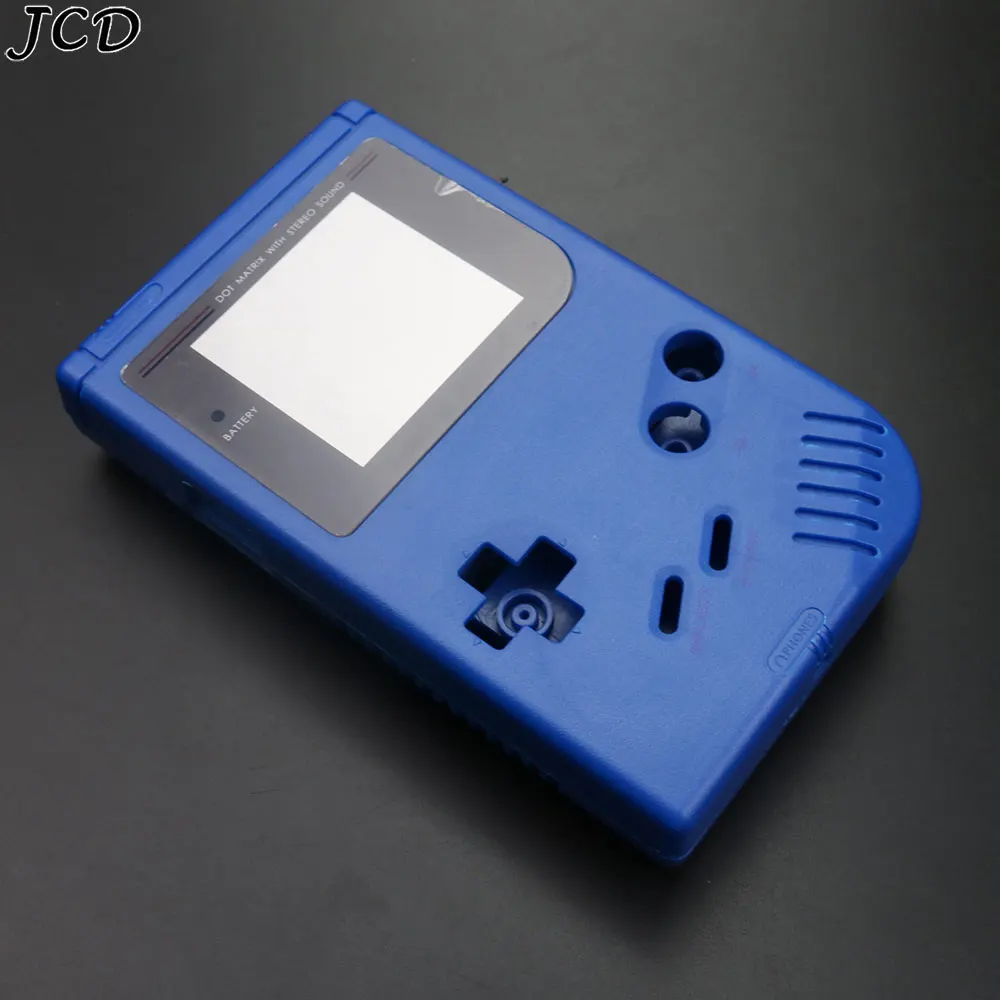 JCD Full Set Housing Shell Case Cover Repairt Parts For Gameboy GB  GBO DMG Game Console With Buttons Screw Screen Lens