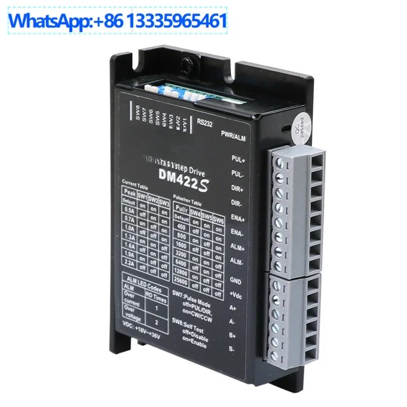 

Драйвер двухфазного шагового двигателя DM422S