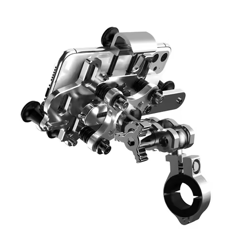 Alloy Motorcycle Phone Holder Universal High Quality Dampener Motorcycle Mobile Stand Motos Bicycle Handlebar Navigation Bracket