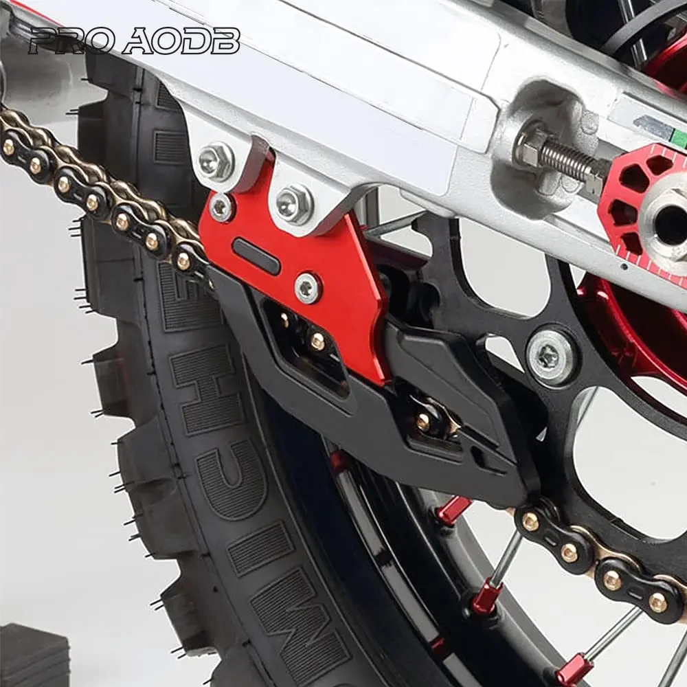 Duurzame Motocross Accessoires Aluminium Chain Guide Guard Voor Honda CRF250R CRF450R CRF250X CRF450X CRF250RX CRF450RX 450L