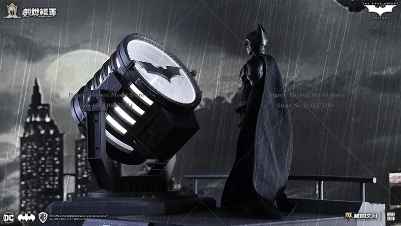 Original DC ตุ๊กตา DIY Assembly รุ่น 1/12 Batman Collectible Action Figure Dark Knight 6 "ชุดแฟนงานอดิเรกของเล่น