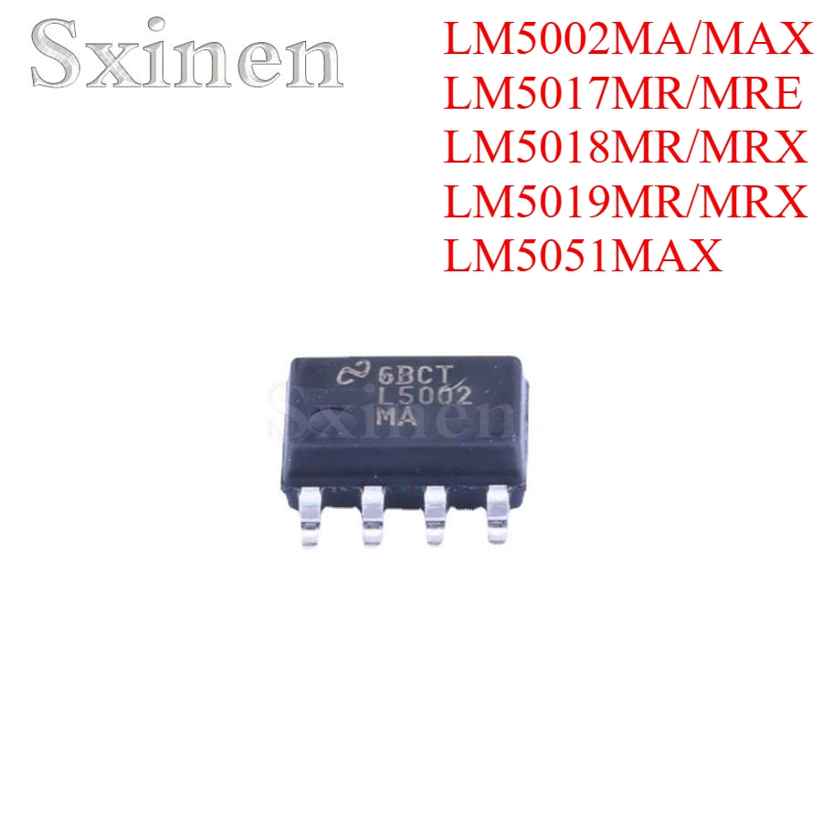 10PCS/LOT LM5002MA/MAX  LM5017MR/MRE/MRX  LM5018MR/MRX  LM5019MR/MRX  LM5051MAX