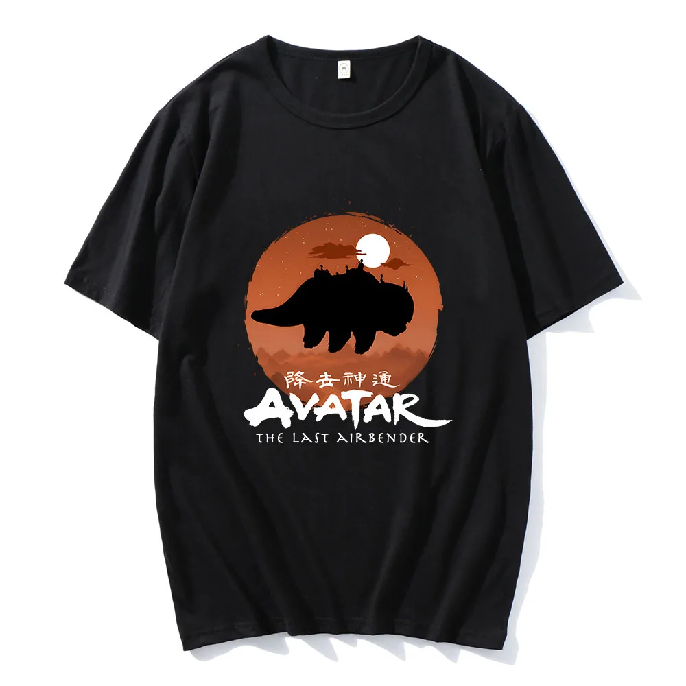 Avatar The Last Airbender Tshirts Casual Short Sleeve Soft Tee-shirt Cotton Comfortable Men/Women T-shirt Spring Summer Camisas