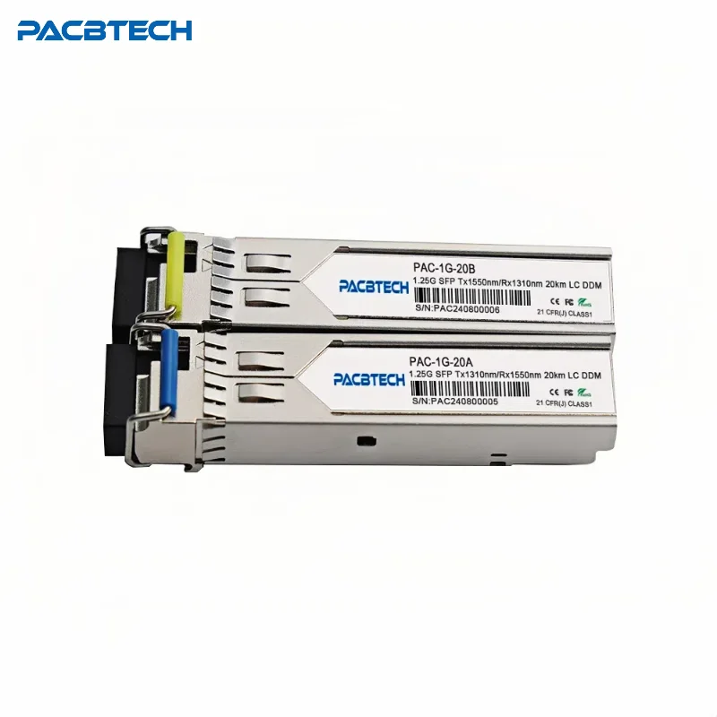 

1.25G SFP Transceiver Singlemode Single fiber 3~ 200km BiDi 1490nm/1550nm WDM 1G 120KM SFP LC SFP Module Fiber module SC/LC