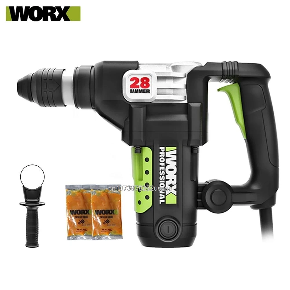 WORX AC220-240V WU328 1200W 28MM electric pick industrial-grade high-power heavy-duty power tools