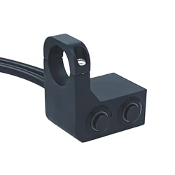 LMoDri Aluminum Alloy Motorcycle 22mm Handlebar Headlight Switch Universal Waterproof Switch 12V Fog Spot Light Switches