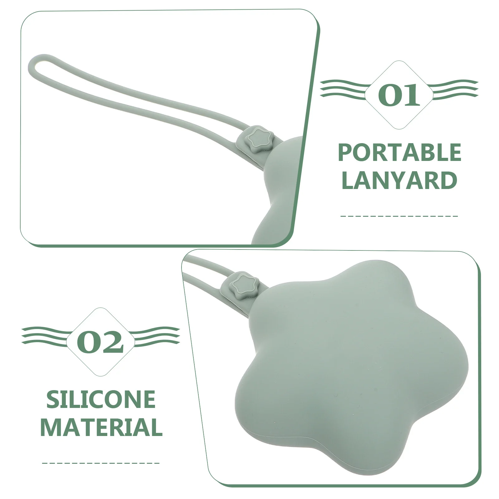 Boîte porte-sucette Portable en Silicone, 2 pièces, anti-poussière, conteneur de rangement de sucette pour bébé, étui de voyage pour bébé, organisateur pour nouveau-nés garçons