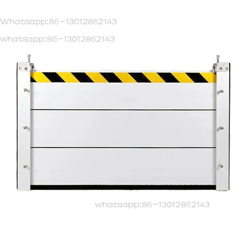 Aluminum alloy garage door flood barrier control board is easy to install and can quickly build dam flood barriers