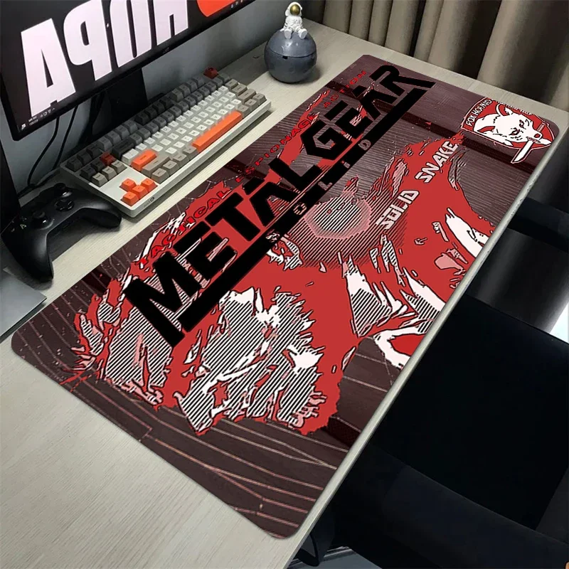 Desktops Metal Gear Solid Cute Mousepads Mouse Pad Anime Gaming Keyboard Gamer Desk Accessories Deskmat Office Carpet Table Mat image 2