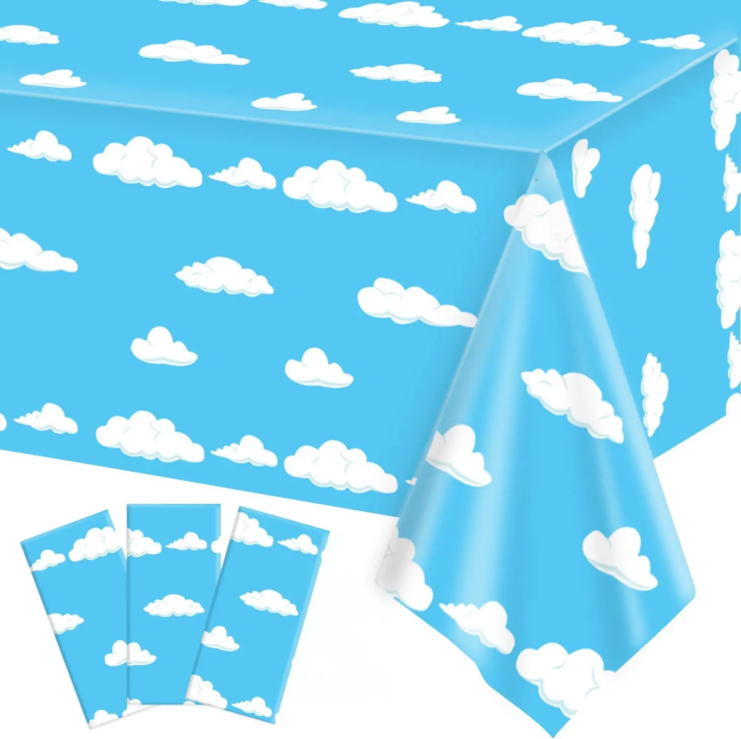 

Cloud Blue Sky Theme Party Tablecloth Children's Birthday Payty Decoration Kids boys and girls Favors Gifts Party Supplies