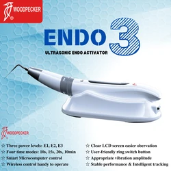 Woodpecker ENDO3 Dental Endo Activator Ultrasonic Irrigator with Hot Standby and Irrigation Mode Dentistry Instrument