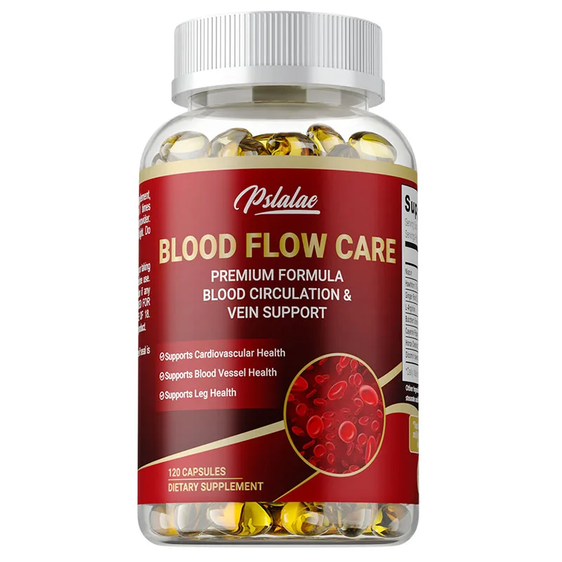 Blood Flow Care - Promotes Leg Vein, Heart, Blood Vessel and Cardiovascular Health, Supporting Blood Circulation