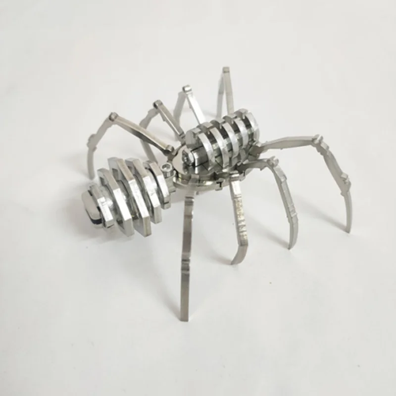 

MOKR Маленький паук 3D металлическая головоломка детские игрушки образование и обучение подарки на Рождество и день рождения модель ручной работы своими руками