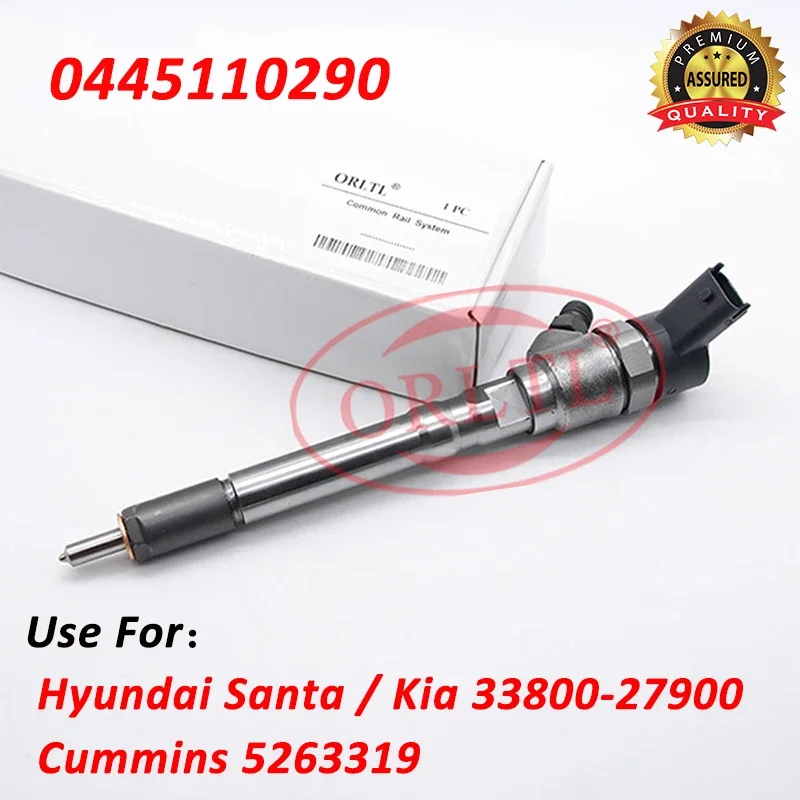 0445110290 Common Rail Injector 0 445 110 290 Nozzle 0445 110 290 For Hyundai Santa 33800-27900 For Cummins 5263319