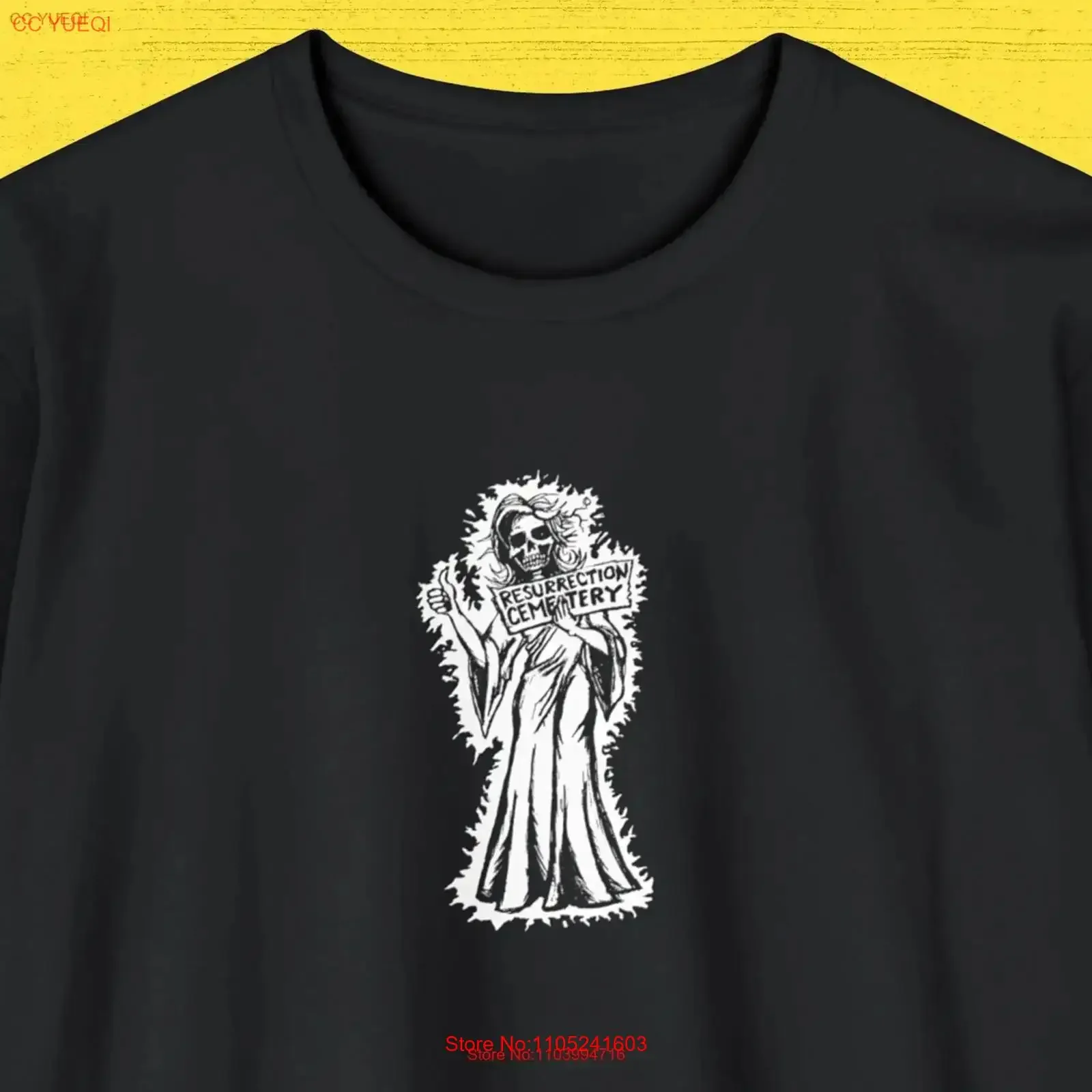 T-shirt Resurrection Mary, t-shirt paranormal avec motif fantôme de Chicago, cadeau amusant, vintage, délavé, à la mode, pour un usage quotidien, doux