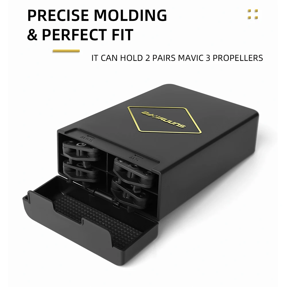 Sunnylife Propeller for DJI Mavic 3 Pro/Mavic 3 Classic Quick Release Foldable Blade Light Weight Screw Wing Replacement Parts