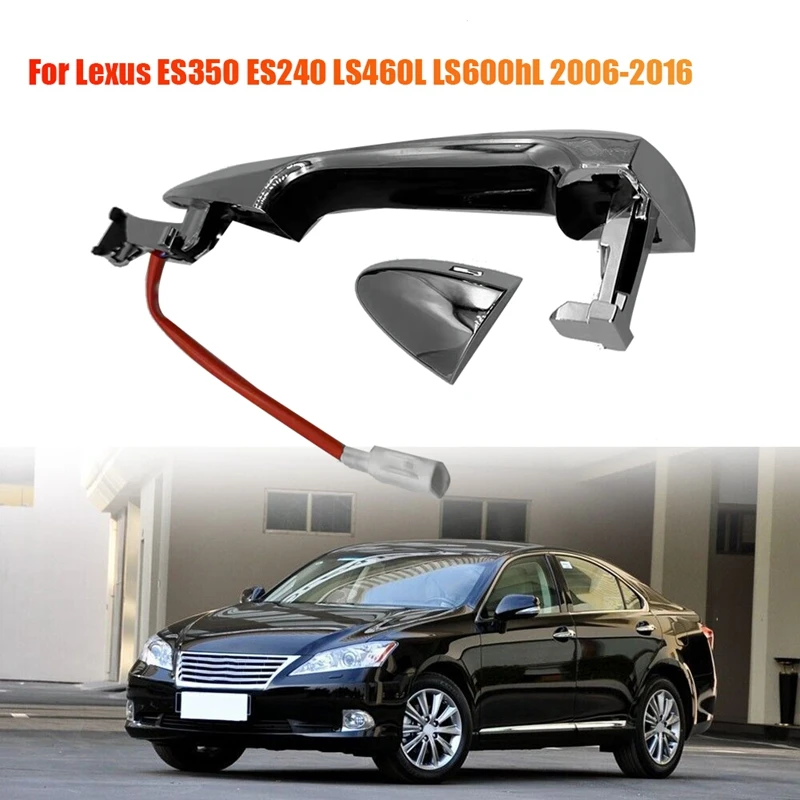 69220-33060 Inductive Handle Assy Door Outside For Lexus ES350 ES240 LS460L LS600HL 06-16 Chrome Pull Handle Have Button