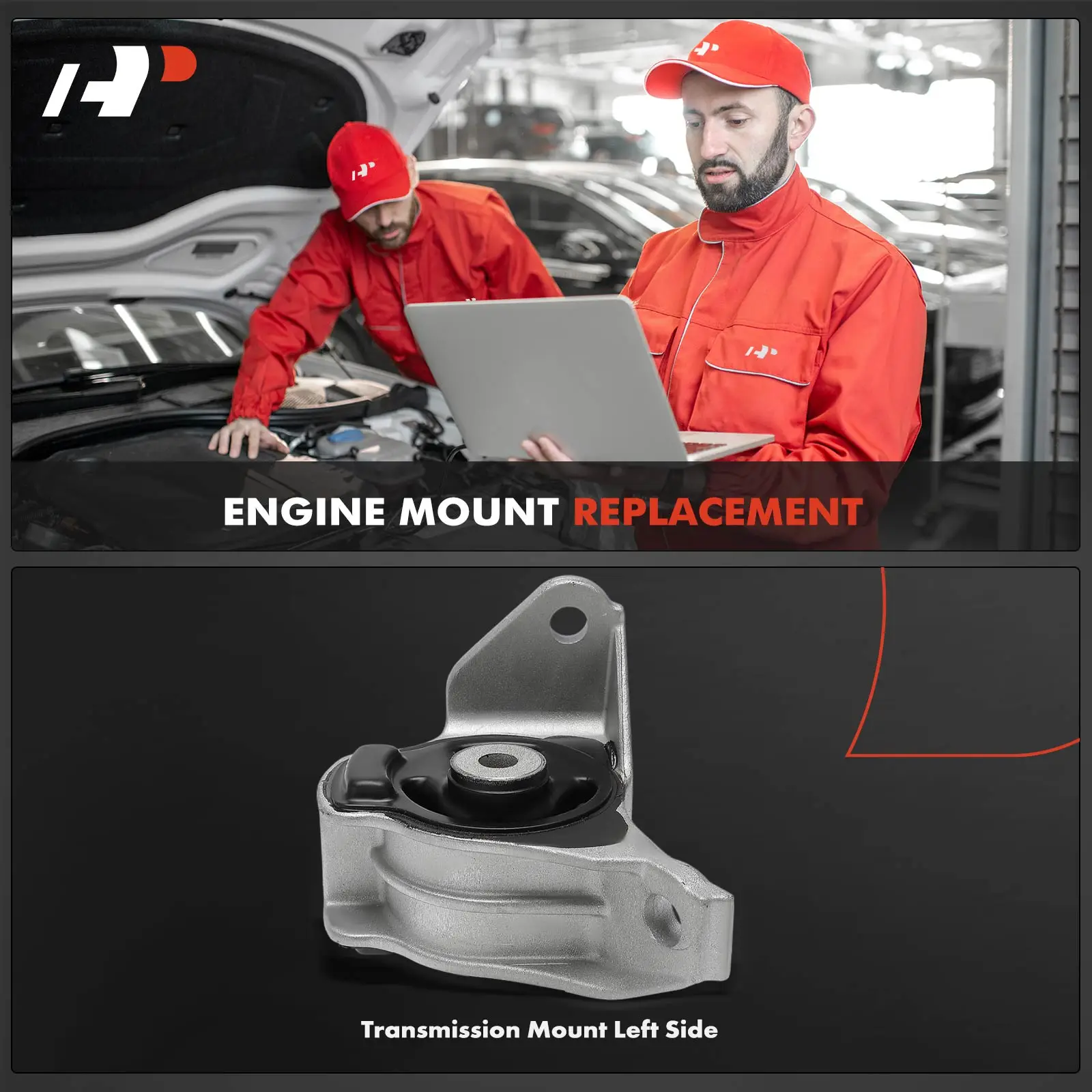 A-Premium Driver Side Transmission Mount for Honda Civic 2012-2015 Acura ILX 2013-2015