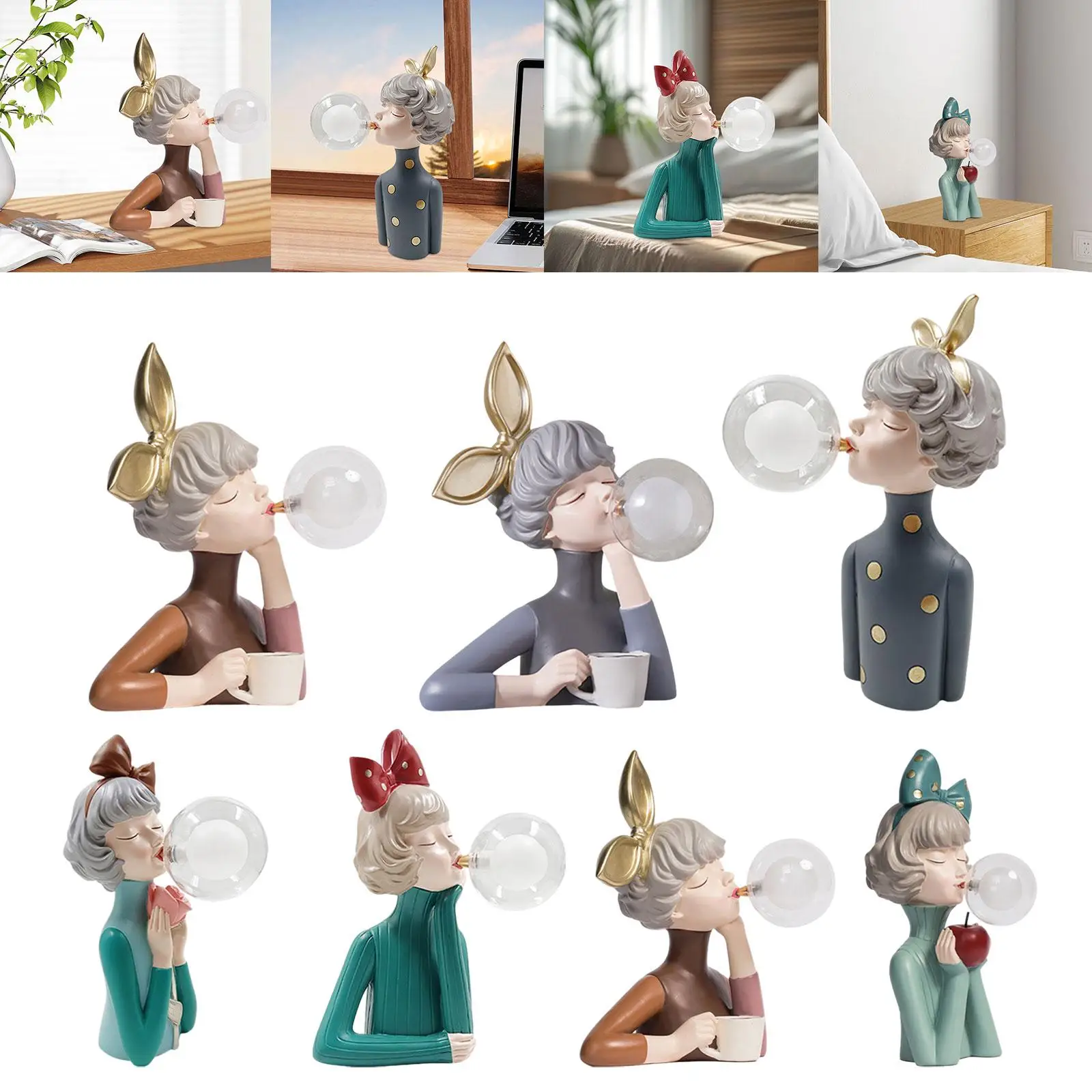 

Night Light Furniture Ornament Decoration Nordic Home Living Room Desk Lamp for