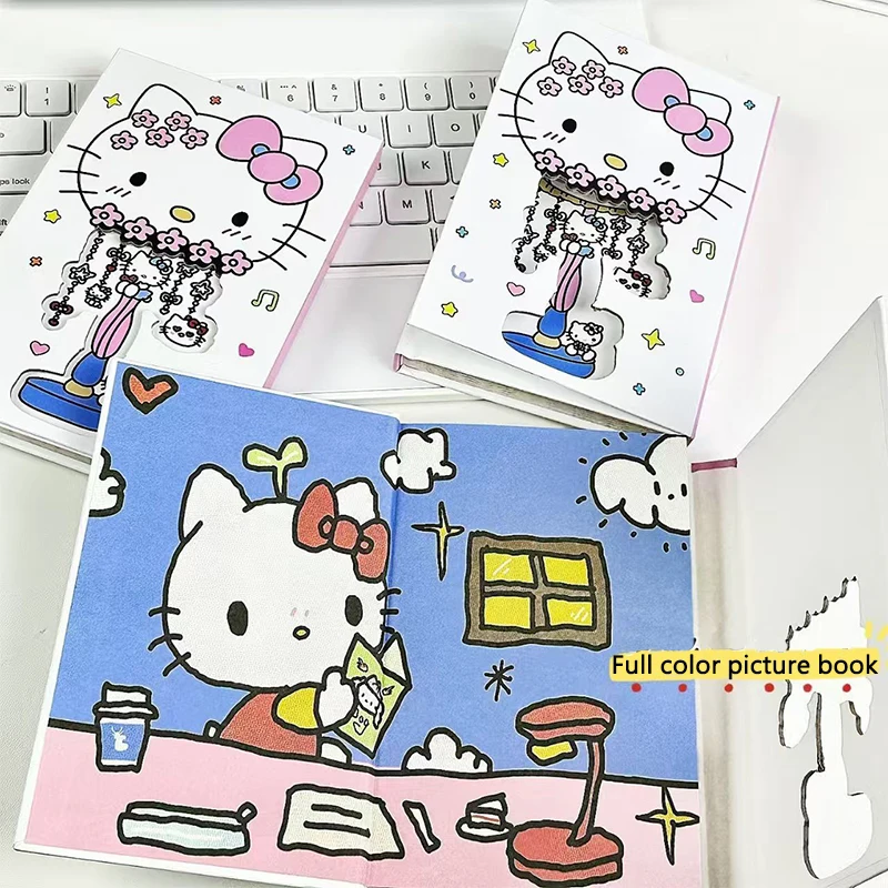 

HelloKitty peripheral painted diary, the best gift for student party returning to school season, full-color book