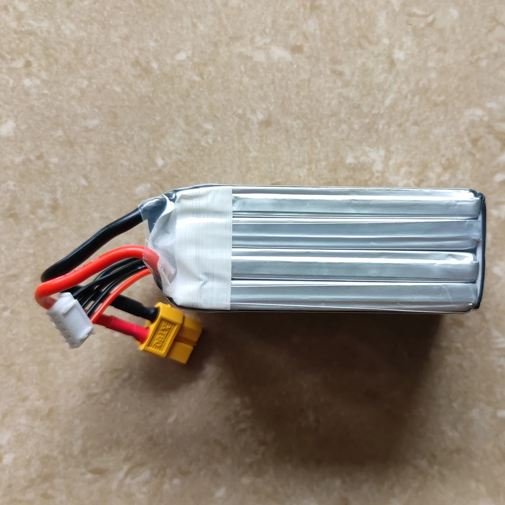 Nieuwe 4S 14.8V 3000Mah 35c 44wh Li-Poly Batterij Voor Fly Wing Schaal Bel 206 Afstandsbediening Rc Helikopter Reserveonderdelen Accessoires