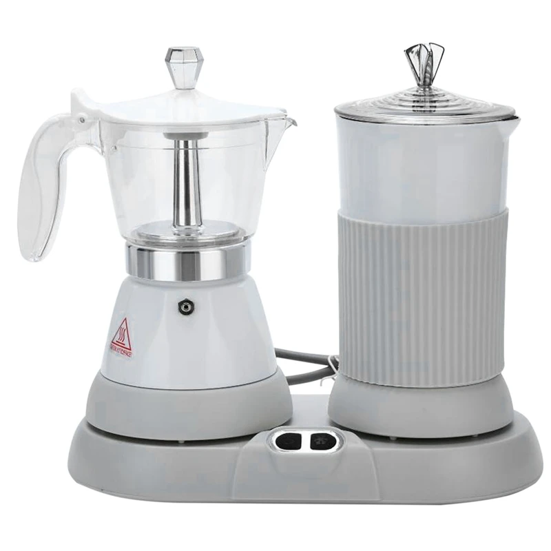 

Italian Electric Coffee Machine Household Mini Automatic Milk Frothing Machine Slow Extraction Italian Moka Pot