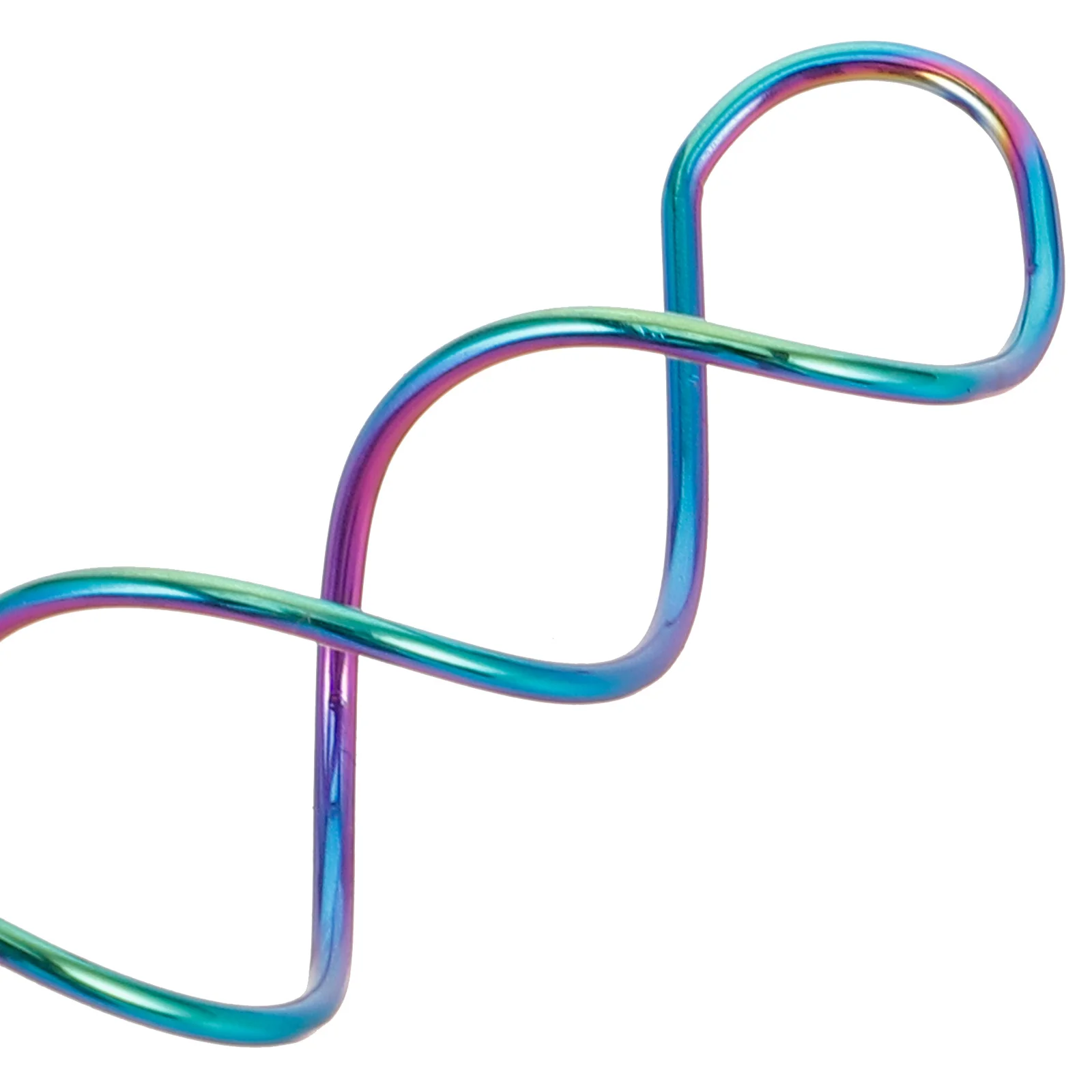 1 زوج ملون الفولاذ المقاوم للصدأ دوامة استرخى أقراط شرابة قطرة الأقراط الطويلة للنساء الشاطئ حفلة عطلة مجوهرات #3