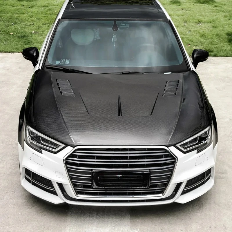 

Car Engine Bonnet Hood Carbon Fiber For Audi A3 S3 RS3 8V 2013-2020 Fender